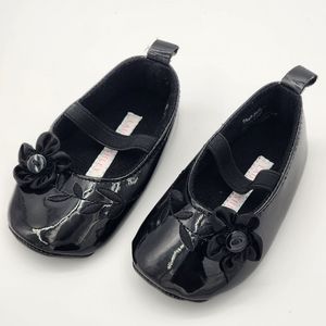 Black shoe for infant 0-6mth